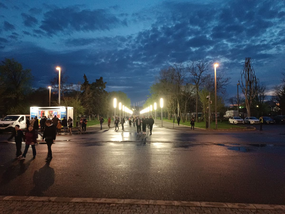 Imagini înainte de FCSB - U Cluj