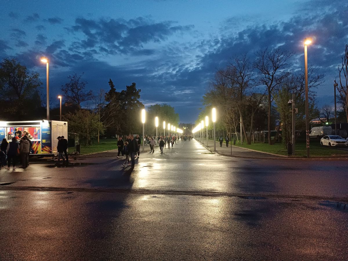 Imagini înainte de FCSB - U Cluj