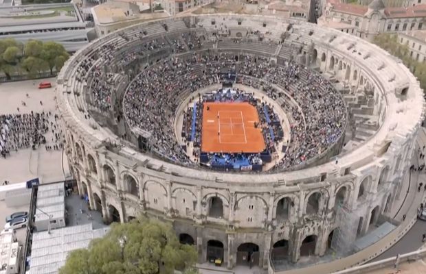 Imagini desprinse din filme » Arena veche de 2000 de ani, gazda circuitului deținut de Patrick Mouratoglou