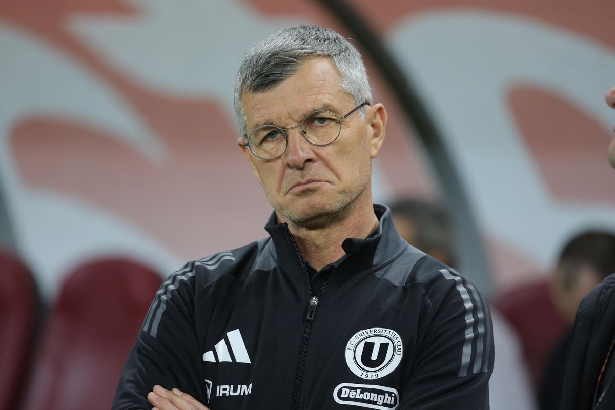 Imagini de la încălzire, înainte de FCSB - U Cluj / foto: Ionuț Iordache (GSP)