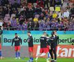 Imagini de la încălzire, înainte de FCSB - U Cluj / foto: Ionuț Iordache (GSP)
