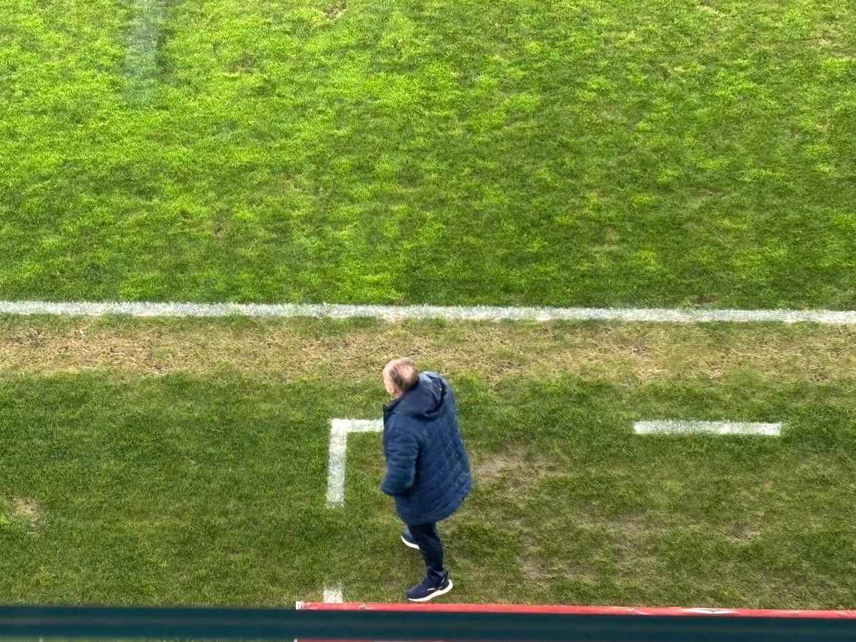 Pedrazzini agitat pe tot parcursul meciului