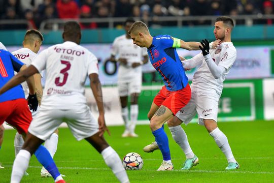 Florin Tănase și Adrian Păun în  FCSB - CFR Cluj/ foto Cristi Preda (GSP)