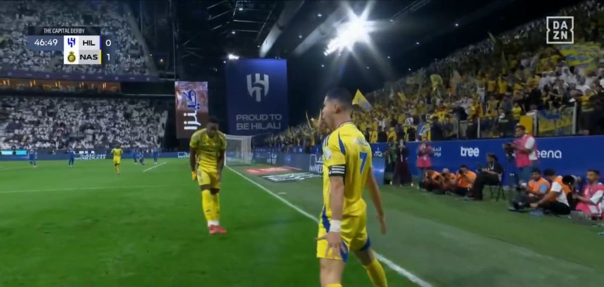 Cristiano Ronaldo a făcut show în derby-ul din Arabia Saudită » Câte goluri mai are până la pragul de 1.000