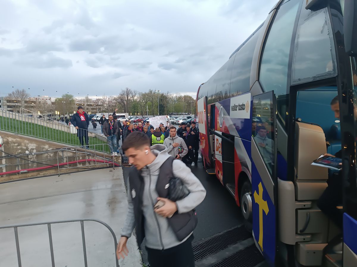 Imagini înainte de FCSB - U Cluj