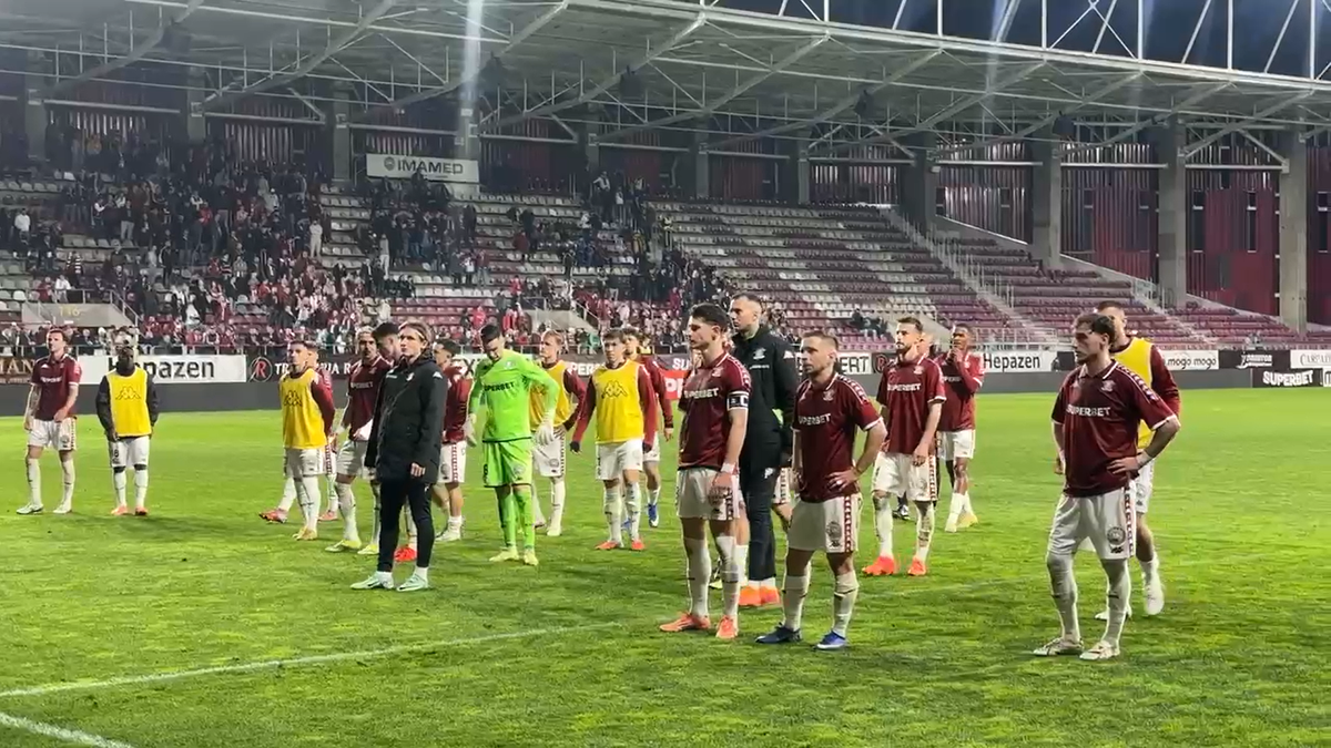 Scandal la finalul meciului Rapid - U Cluj