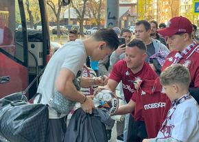 Rapid - U Cluj » Echipele de start + Imagini și informații de la stadion