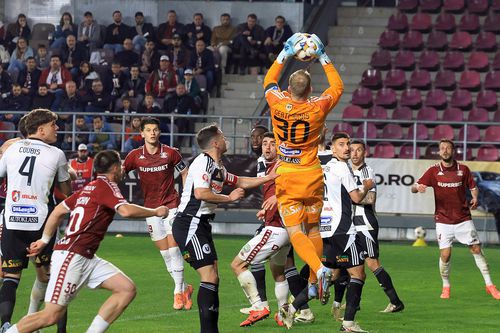 Gertmonas, în acțiune în Rapid - U Cluj // foto: Ionuț Iordache (GSP)