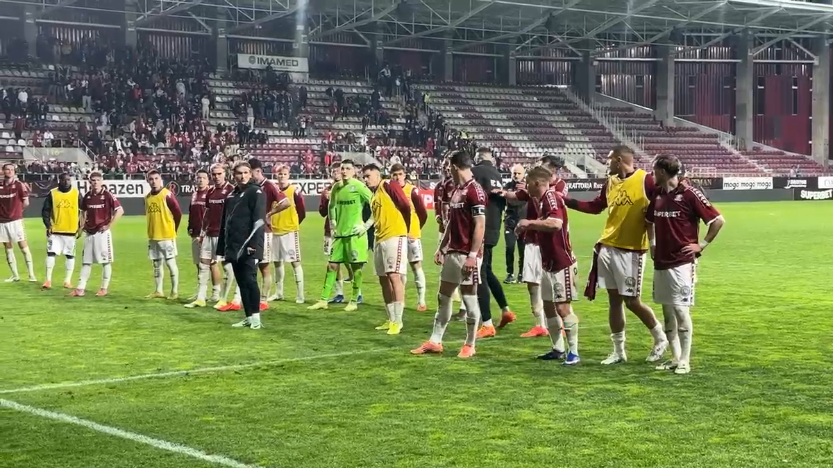 Scandal-monstru în Giulești, după Rapid - U Cluj » Jucătorii au fost înjurați de fani și loviți cu bățul de la tobă!