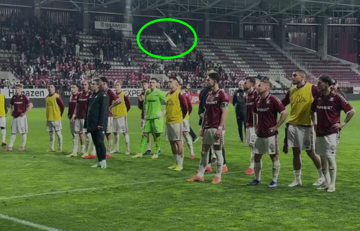 Scandal-monstru în Giulești, după Rapid - U Cluj » Jucătorii au fost înjurați de fani și loviți cu bățul de la tobă!