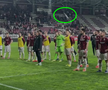 Scandal la finalul meciului Rapid - U Cluj
