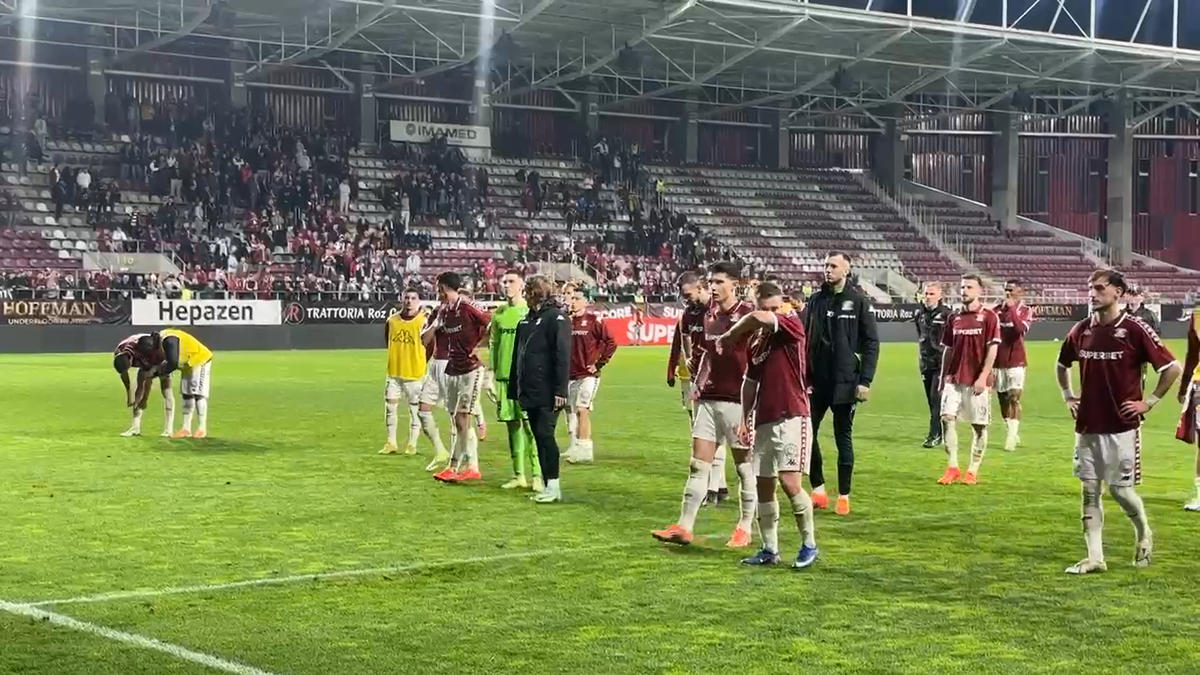 Scandal la finalul meciului Rapid - U Cluj