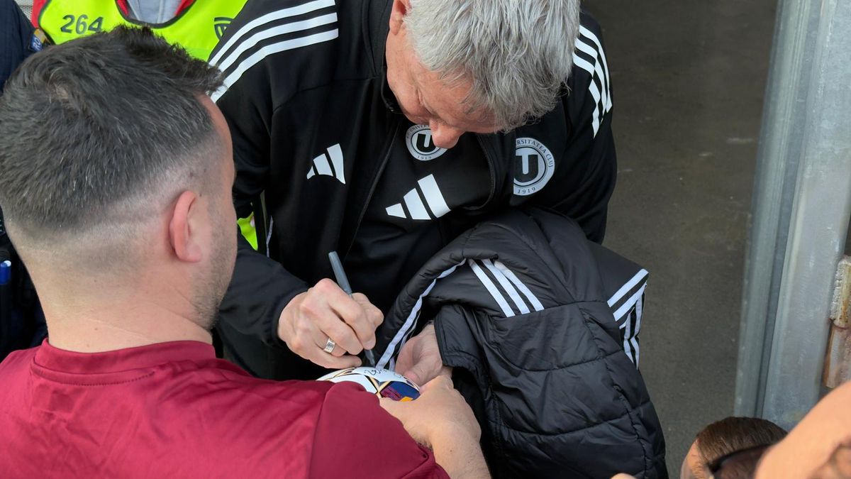 Imagini înainte de Rapid - U Cluj