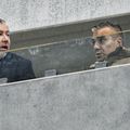 Daniel Pancu, alături de Bogdan Mara, la Dinamo - CFR Cluj/ foto Cristi Preda (GSP)
