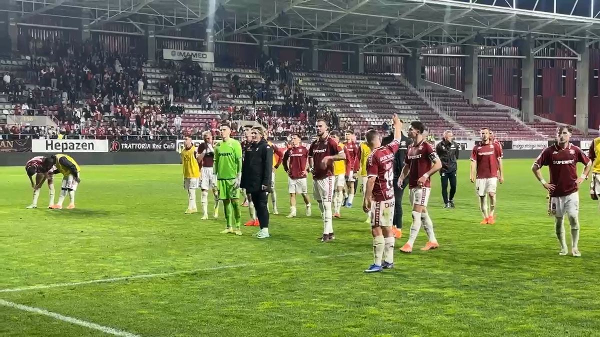 Scandal-monstru în Giulești, după Rapid - U Cluj » Jucătorii au fost înjurați de fani și loviți cu bățul de la tobă!