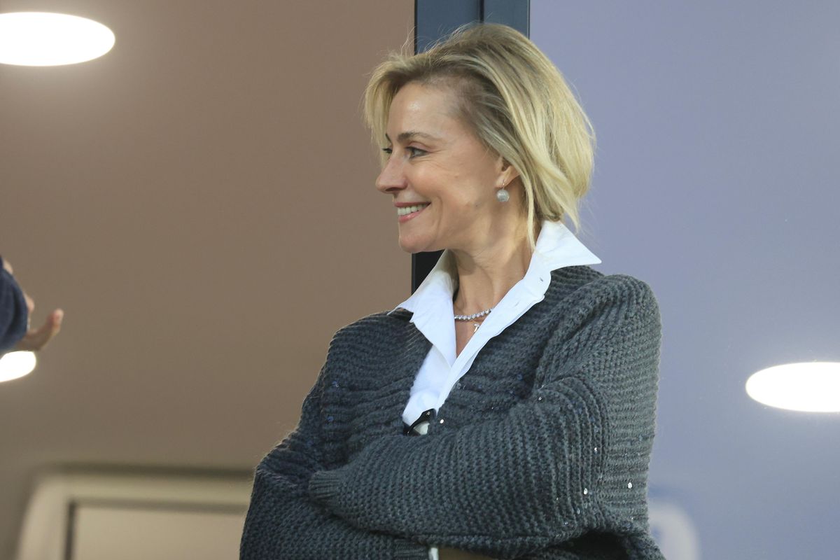 Cum au fost surprinși Dan și Diana Șucu cu câteva minute înainte de Rapid - U Cluj