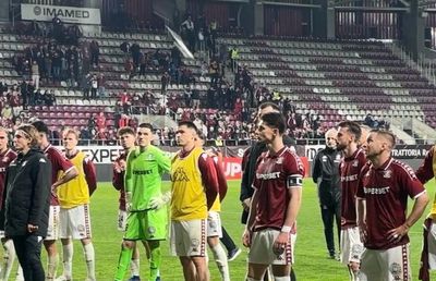 Scandal-monstru în Giulești, după Rapid - U Cluj » Jucătorii au fost înjurați de fani și loviți cu bățul de la tobă!