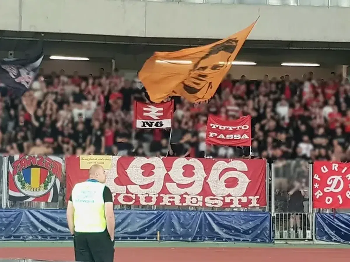 Steagul Nuova Guardia, capturat de Sud Steaua