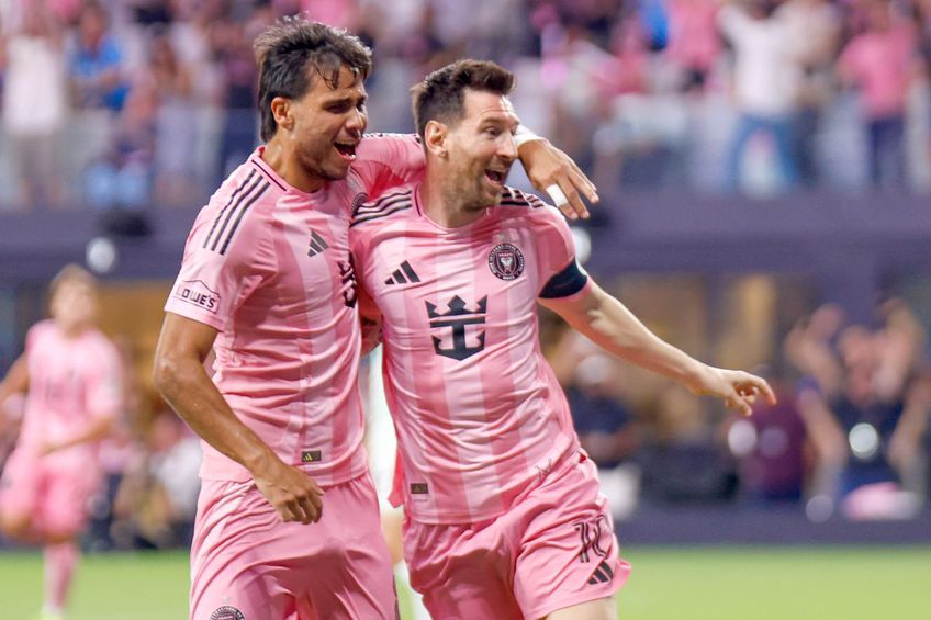 Lionel Messi (dreapta), prima reușită pe noul stadion al lui Inter Miami // FOTO: Imago Images