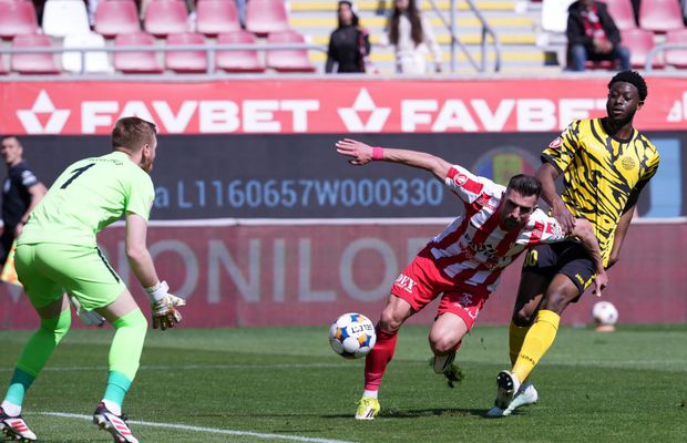 Spectacol cu șase goluri în UTA Arad - Metaloglobus » Avem un nou lider în play-out!