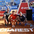 Mariano Navone, campion la Țiriac Open 2026, alături de echipa sa prezență la București Foto: Cristi Preda