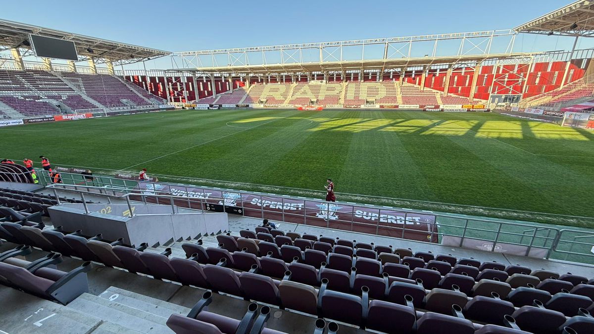 Imagini înainte de Rapid - U Cluj