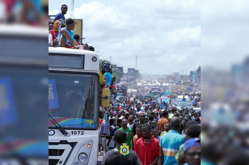 Congolezii au umplut străzile din capitala Kinshasa