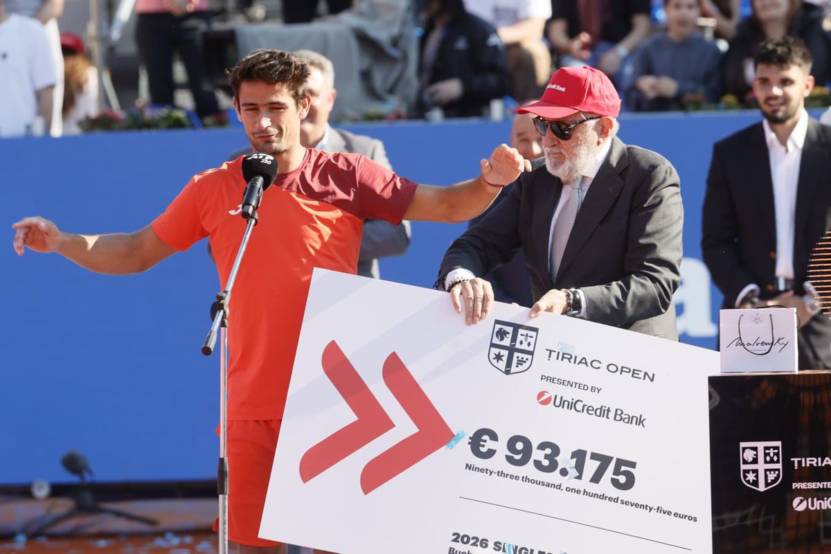 Mariano Navone, după cucerirea trofeului la Țiriac Open: „La mine acasă e sărbătoare”