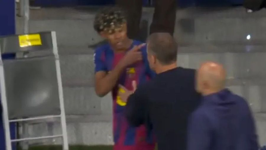 Reacție de neînțeles a lui Lamine Yamal » N-a sărbătorit golul lui „Lewa”, iar asta n-a fost tot