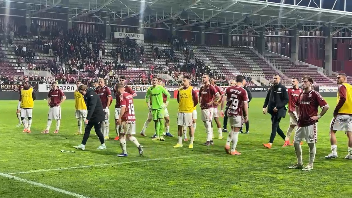 Scandal la finalul meciului Rapid - U Cluj