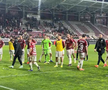 Scandal la finalul meciului Rapid - U Cluj