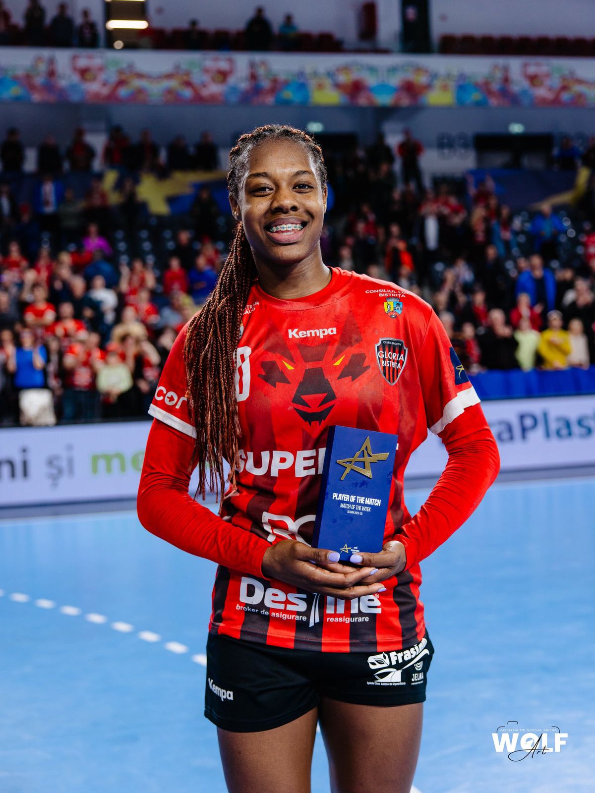 Danila So Delgado, handbalista momentului, are o poveste fascinantă » Ce a șocat-o la primul contact cu România