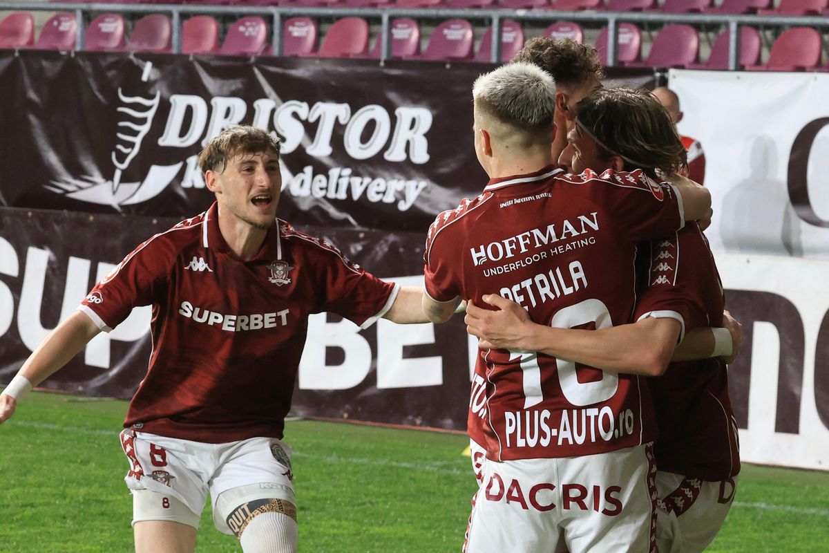 Rapid - U Cluj 1-2 » Plutind spre titlu: Mendy și Stanojev au făcut ce au vrut în Giulești!