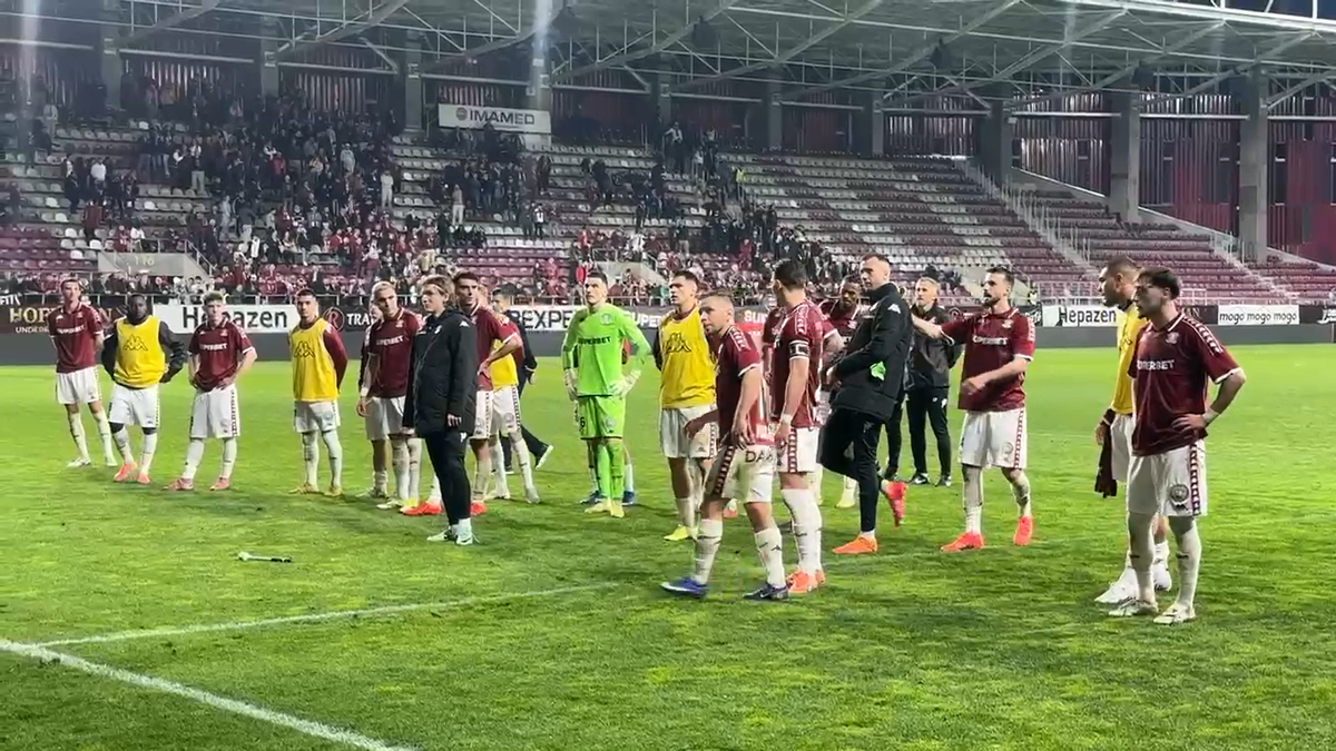 Scandal-monstru în Giulești, după Rapid - U Cluj » Jucătorii au fost înjurați de fani și loviți cu bățul de la tobă!