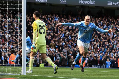 Erling Haaland, decisiv împotriva lui Liverpool (4-0) / Foto: Imago