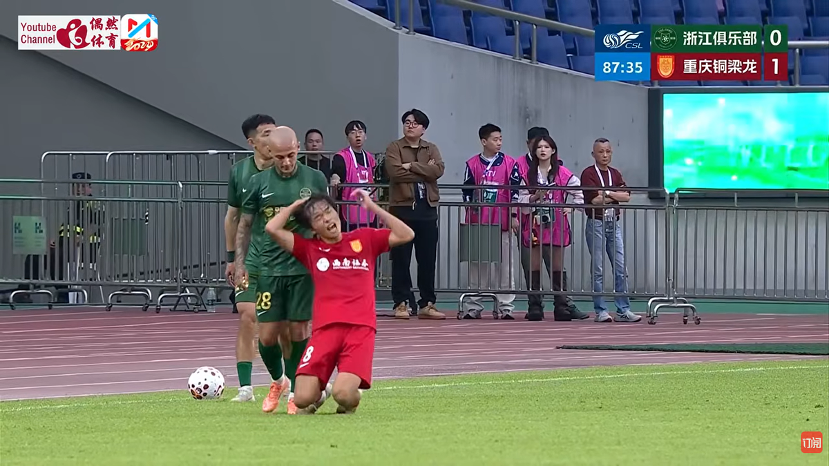 Alexandru Mitriță, cartonaș roșu în China