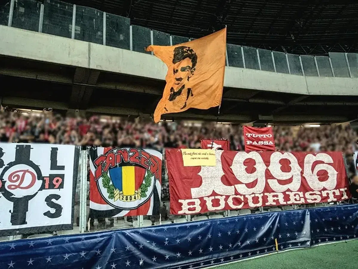 Steagul Nuova Guardia, capturat de Sud Steaua