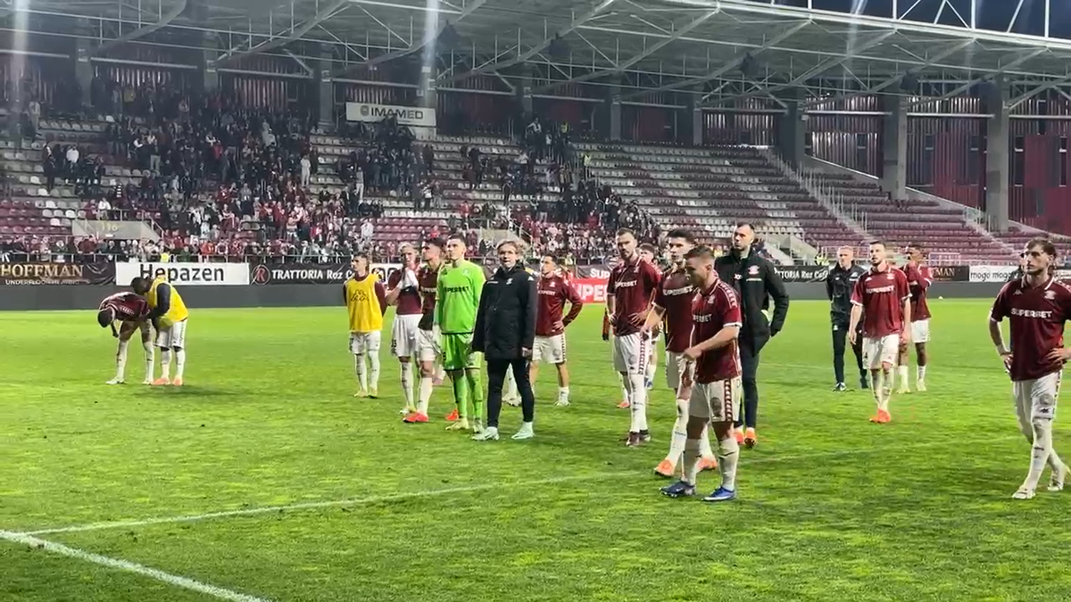 Scandal la finalul meciului Rapid - U Cluj