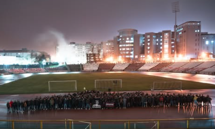 Lovitură în lumea ultras! Peluza Sud Steaua a capturat un banner important din PCH după o urmărire ca în filme
