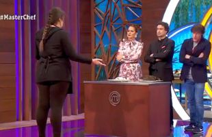 Moment HALUCINANT la MasterChef » O concurentă, eliminată direct: „Unul dintre cele mai violente momente din istoria show-ului”