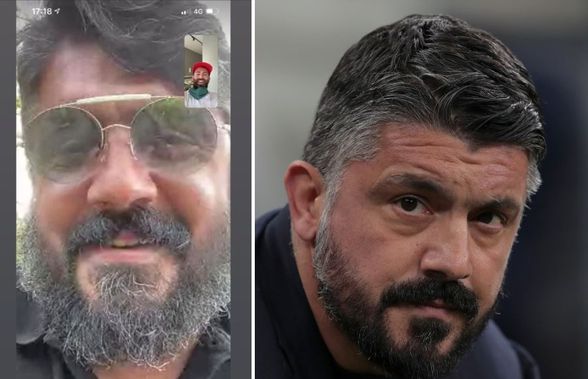 Izolarea nu i-a prins bine lui Gattuso » Cum arată antrenorul italian după două luni de stat în casă