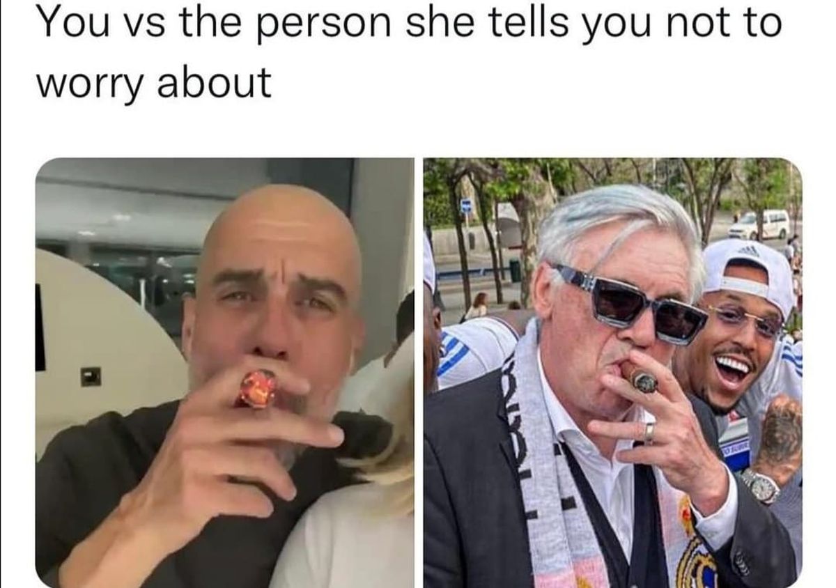 „Transformarea” lui Ancelotti + Cum arată dormitorul arbitrului » Cele mai tari meme-uri după Real Madrid - Manchester City