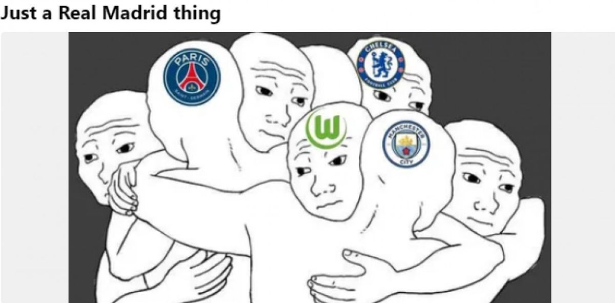 Meme-uri Real Madrid - Manchester City