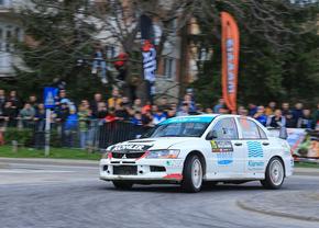 Podium pentru Dragoș Popa – Emilia Olteanu la Raliul Harghitei