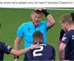 Arbitrul, când e întrebat de ce nu i-a dat cartonaș lui Casemiro