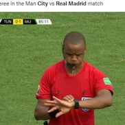 Arbitrul în meciul dintre Real Madrid și Manchester City