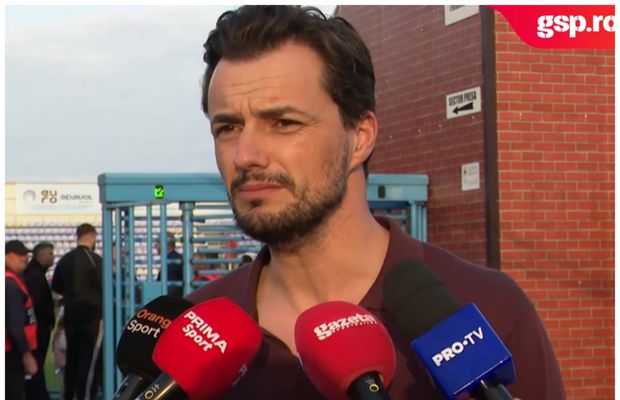 Îl mai recunoști? Suporter surpriză la Voluntari - Mioveni și o părere sinceră: „Nivelul a scăzut”