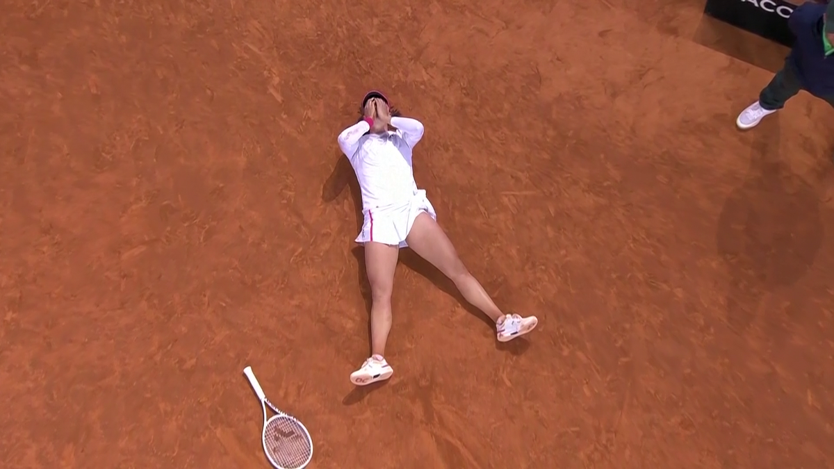 Era să-i stea inima! Iga Swiatek s-a speriat groaznic la finalul turneului Madrid Open