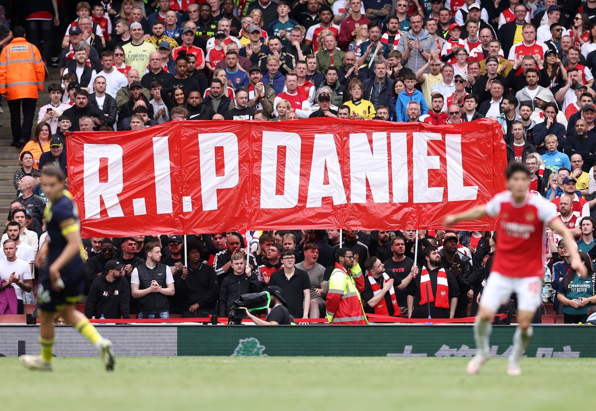 Moment de reculegere în memoria lui Daniel, la Arsenal - Bournemouth