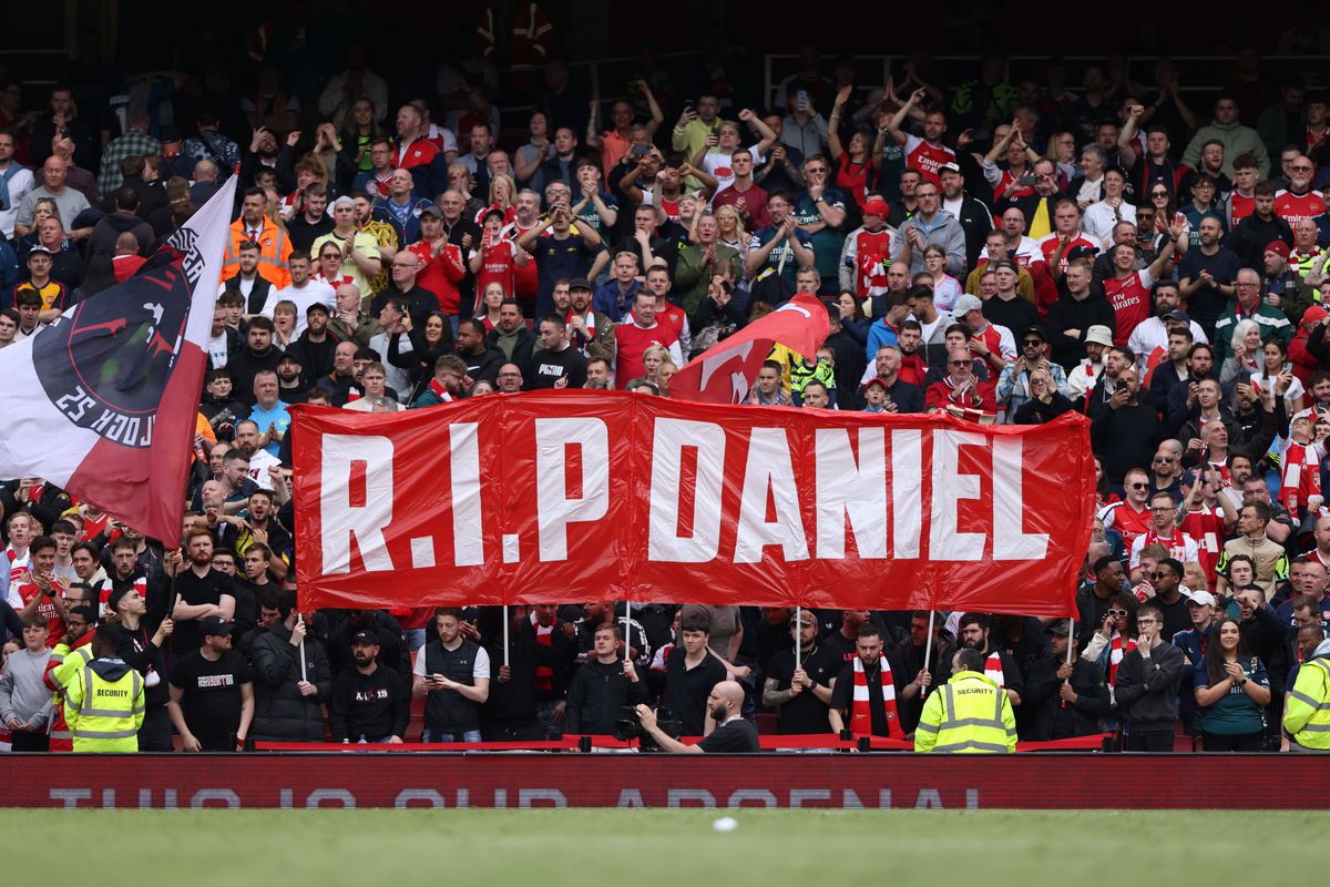 Moment de reculegere în memoria lui Daniel, la Arsenal - Bournemouth